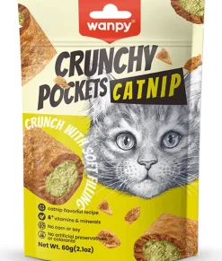 Wanpy Crunchy Pockets Catnip 60g