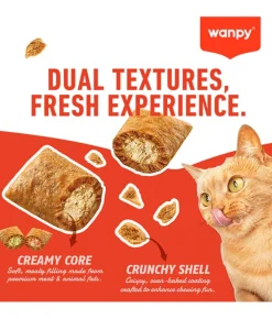 Wanpy Crunchy Pockets Salmon 60g