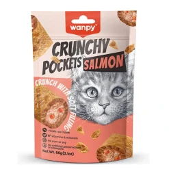 Wanpy Crunchy Pockets Salmon 60g