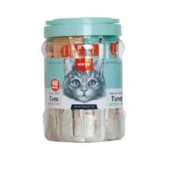 Wanpy Kat Cremet Slikbar Godbid Tun og Laks 560 g