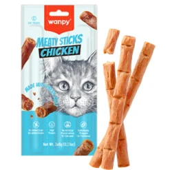 Wanpy Kat Meaty Sticks med Kylling 3 x 6 g
