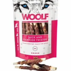 Woolf Hundesnack And og Oksehud Twister