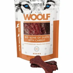Woolf Hundesnack Big Bone med And og Gulerod