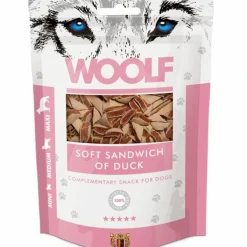 Woolf Hundesnack Blød Sandwich med And