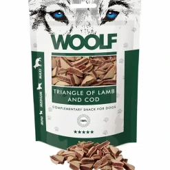 Woolf Hundesnack Lam og Torsk Triangle