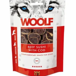 Woolf Hundesnack Okse Sushi med Torsk