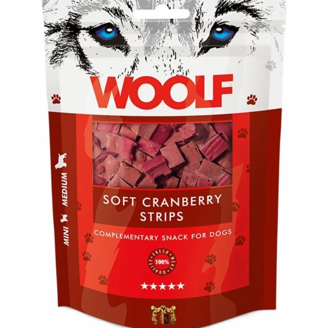 Woolf Hundesnack Tranebær Bites