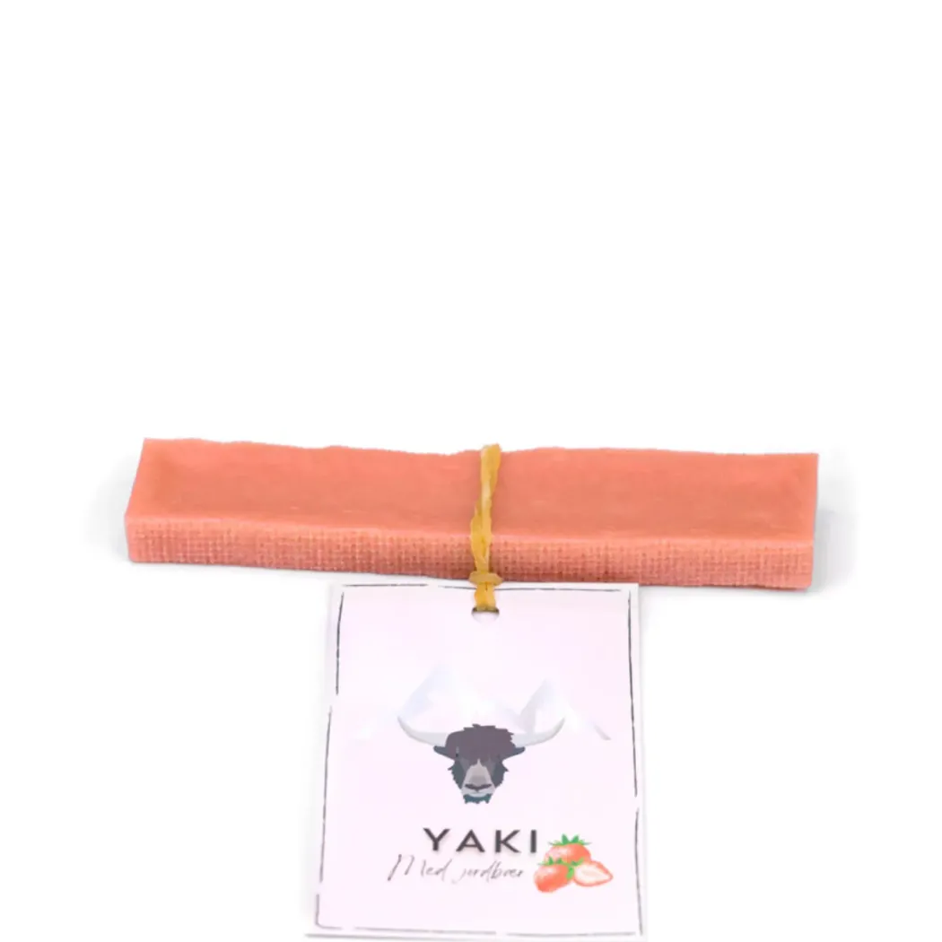 Yaki vegetarisk hundesnack med jordbær S 30-35 g