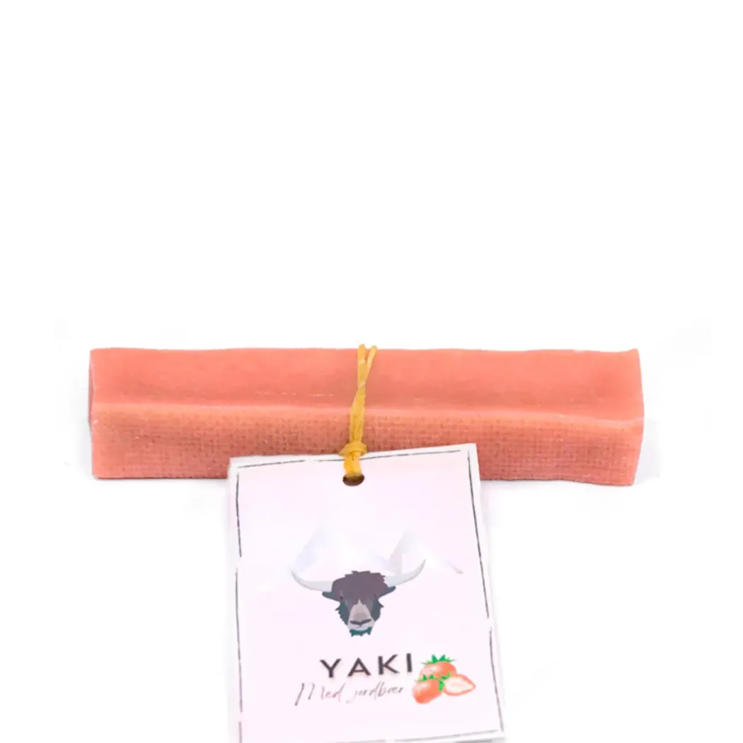 Yaki vegetarisk hundesnack med jordbær M 70-75 g