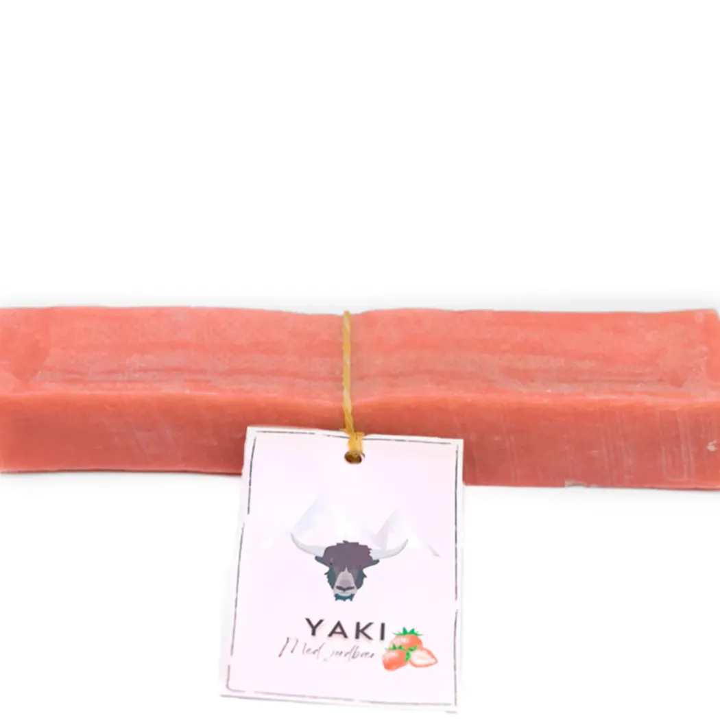 Yaki vegetarisk hundesnack med jordbær GIGANT 230-260 g