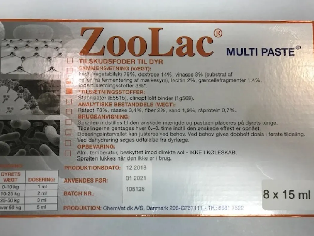 ZooLac Multipaste 15 ml