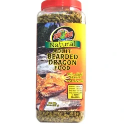 Zoo Med Natural Adult Bearded Dragon Food 567 Gram (Til Voksne skægagamer)