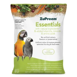 Zupreem Essentials Papegøje 7,5 kg