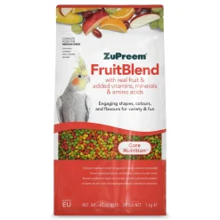 Zupreem Fruitblend Nymfeparakit og dværgpapegøje 1 kg